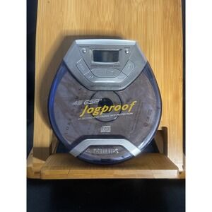 Philips AX5011/17 Jogproof  CD Player  Bass Boost Silver Blue 2001 UNTESTED